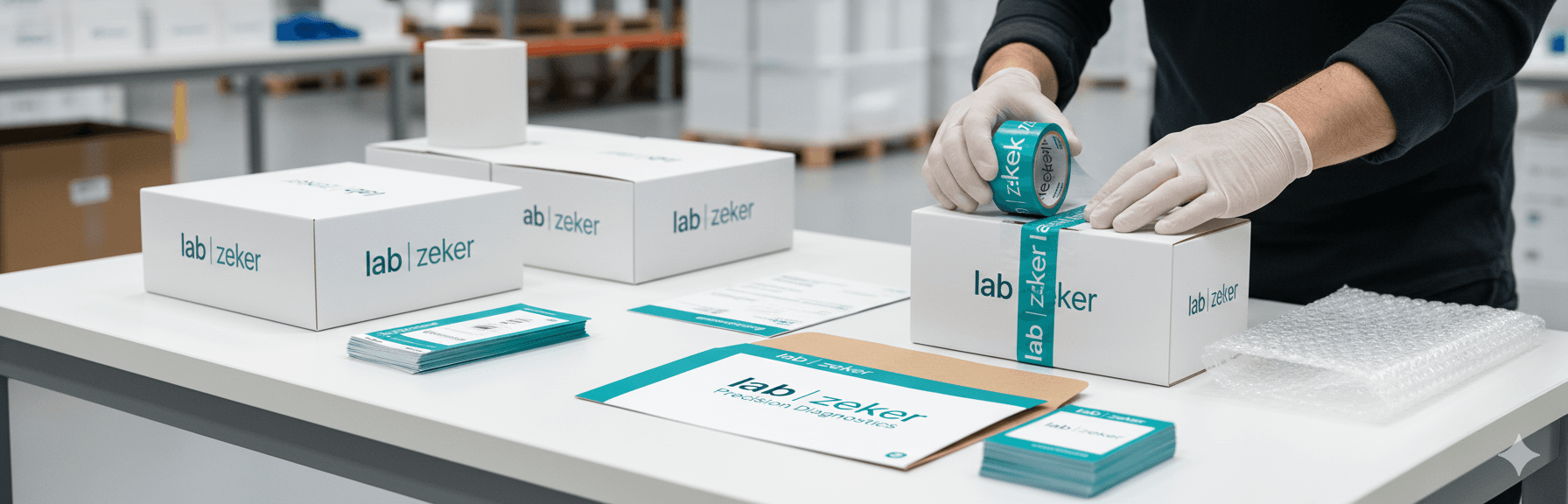 Stuur op naar het lab